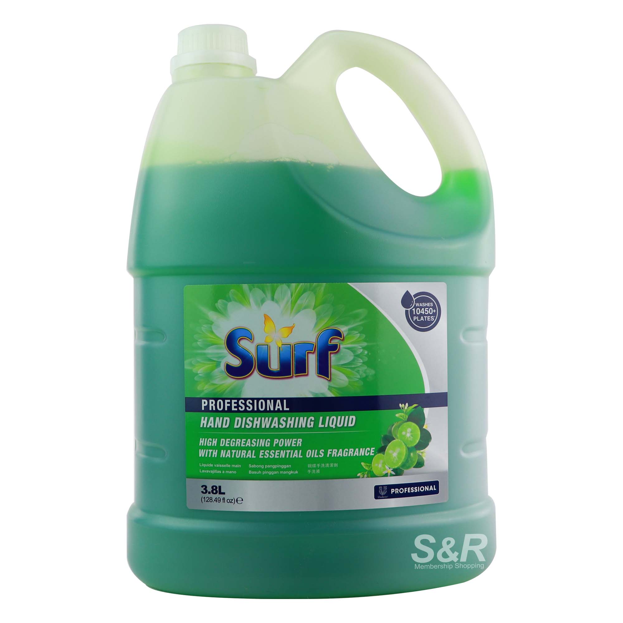 Surf Professional Lime Scent Hand Dishwashing Liquid 3.8L